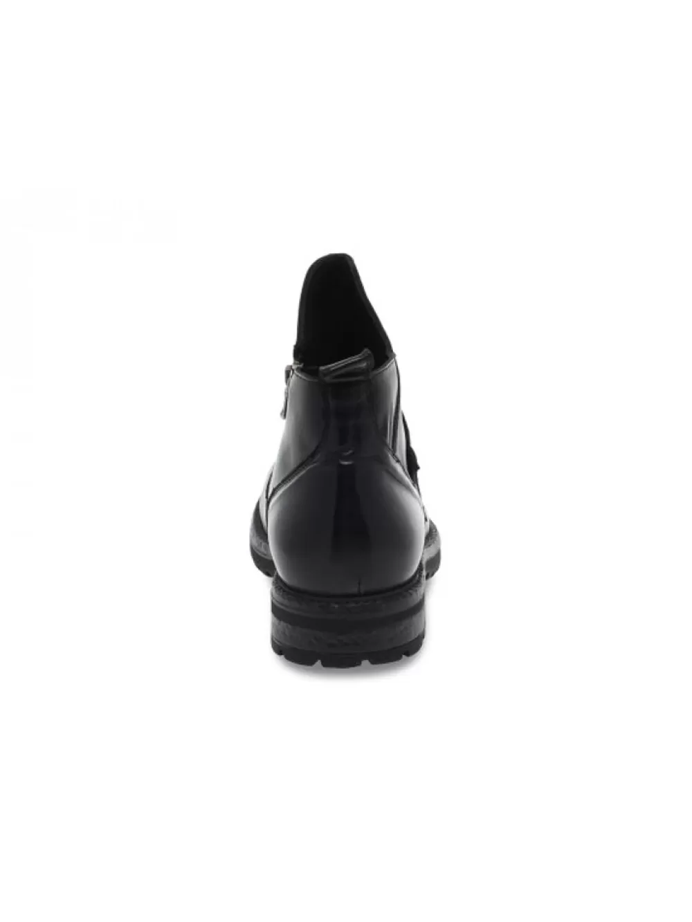 Men Jp David Ankle Boot Stile Inglese In Black Leather