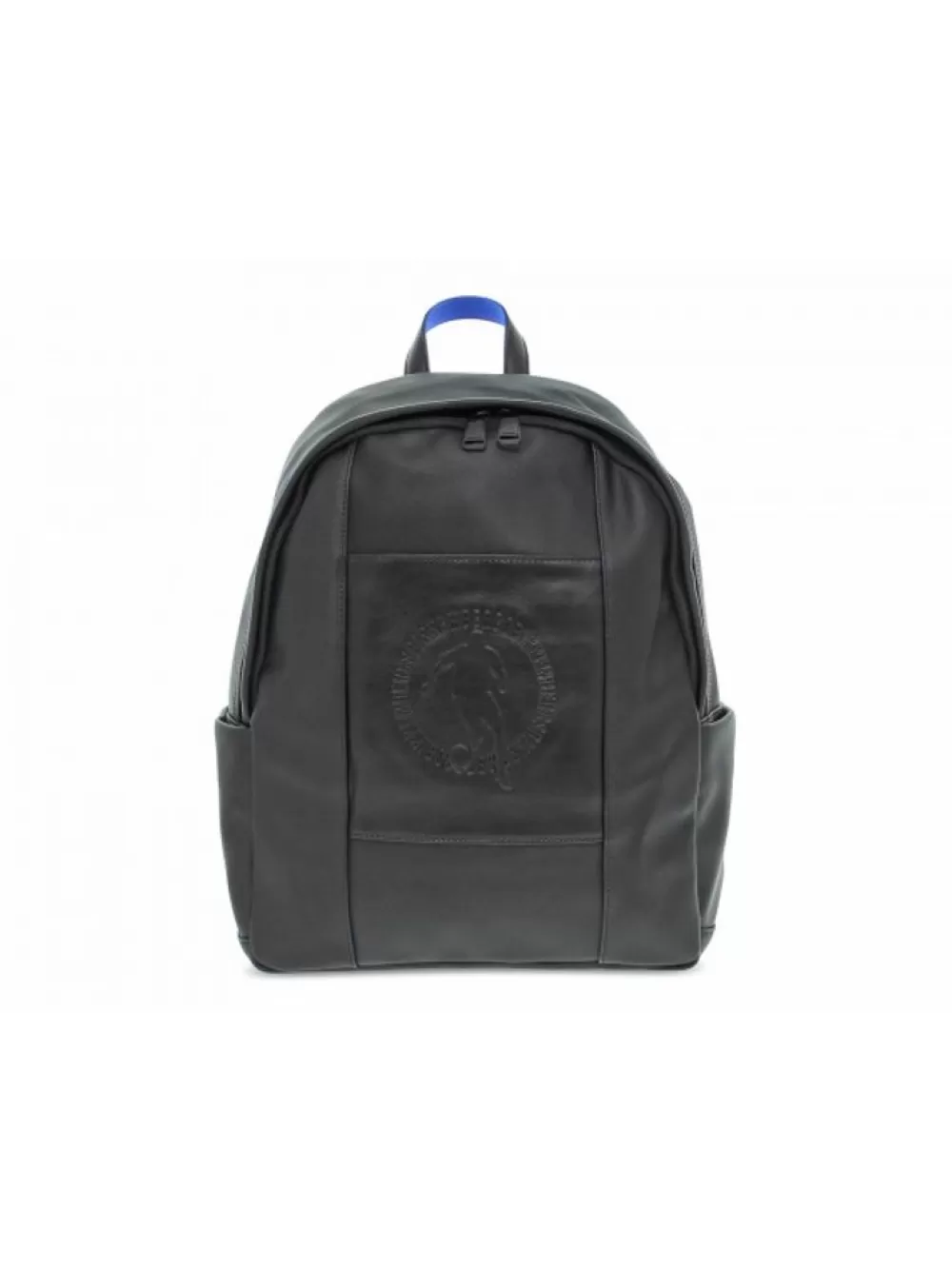 Men Bikkembergs Backpack Backpack New Match In Black Faux Leather