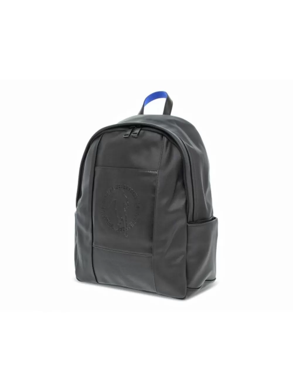 Men Bikkembergs Backpack Backpack New Match In Black Faux Leather