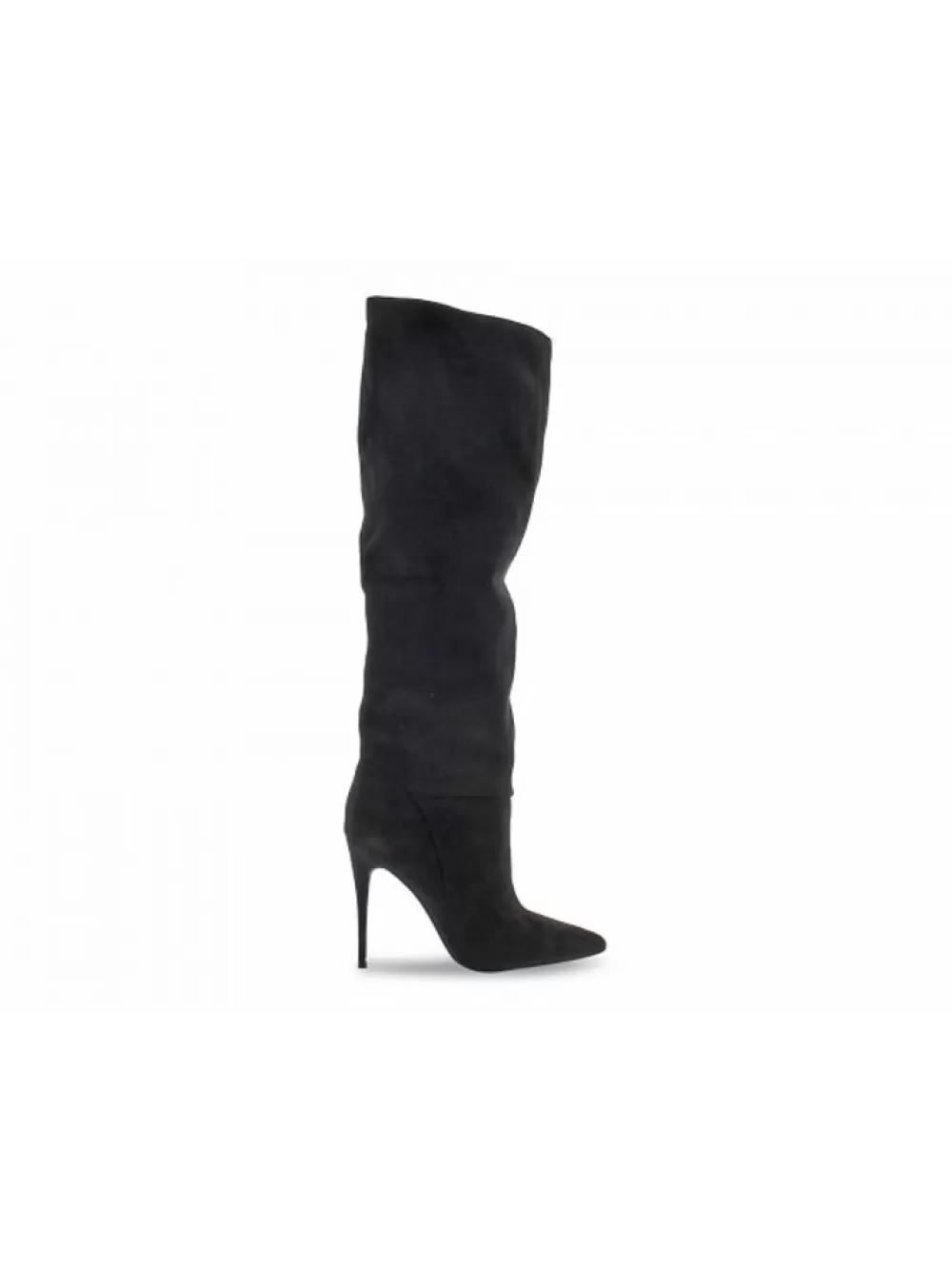 Women Steve Madden Boot Darian Black In Black Suede Leather