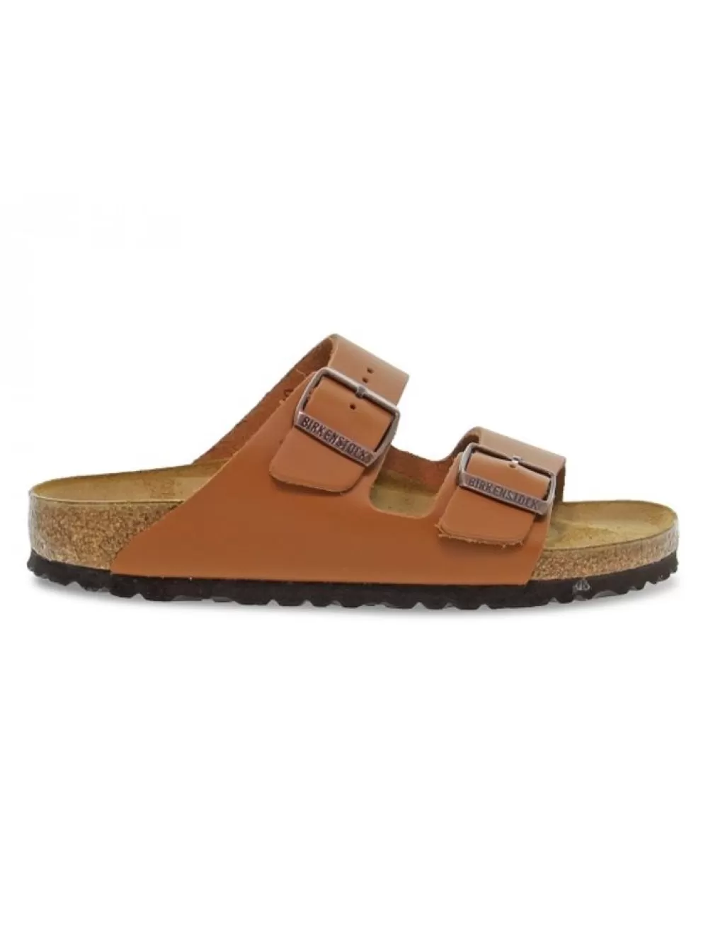 Women Birkenstock Flat Sandals Arizona In Leather Leather