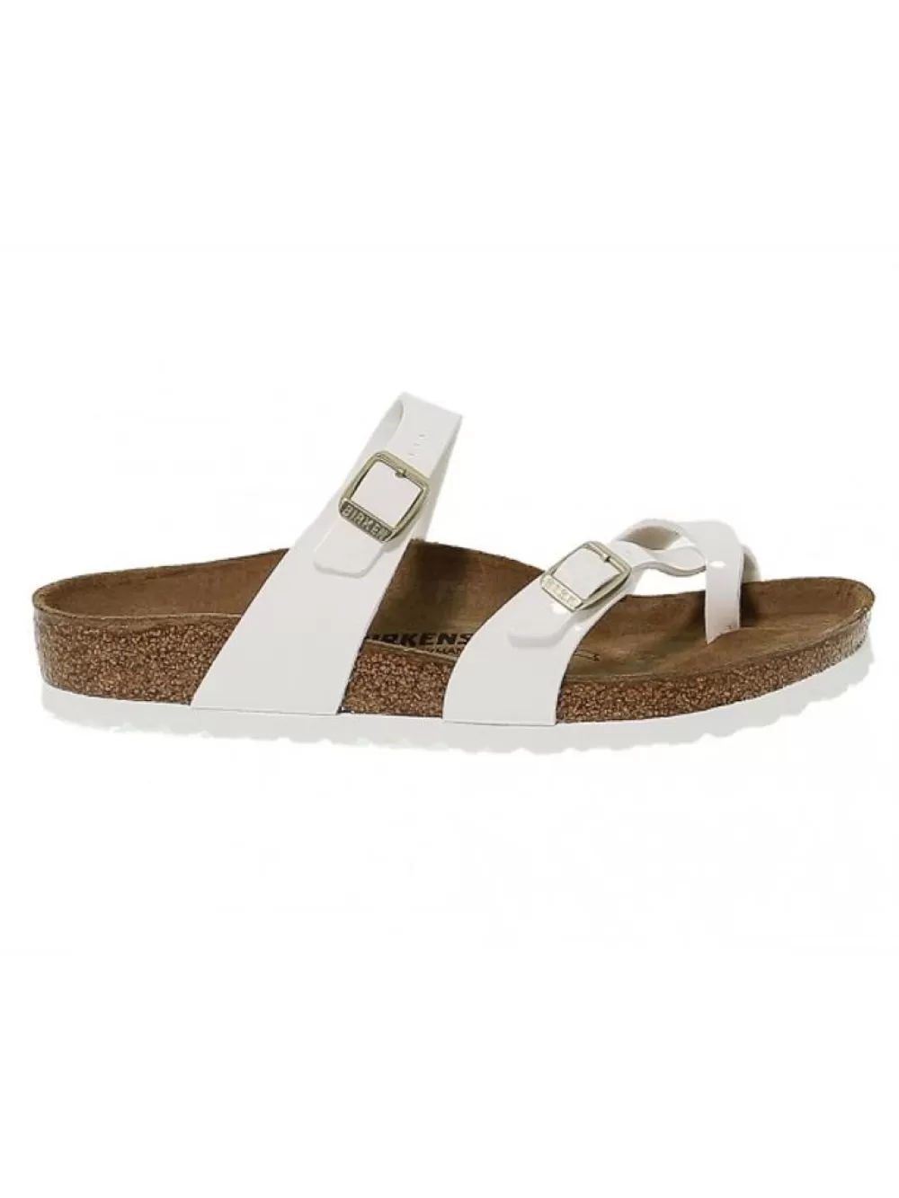 Women Birkenstock Flat Sandals Mayari In White Birkoflor