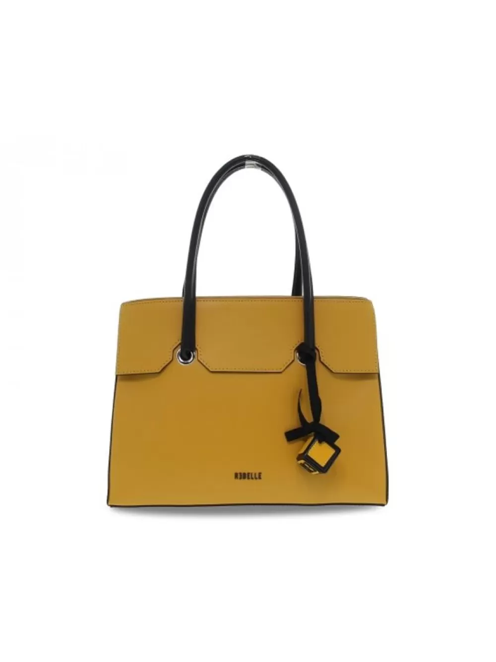 Women Rebelle Handbag Azzurra Birkin M Ruga In Mustard Leather