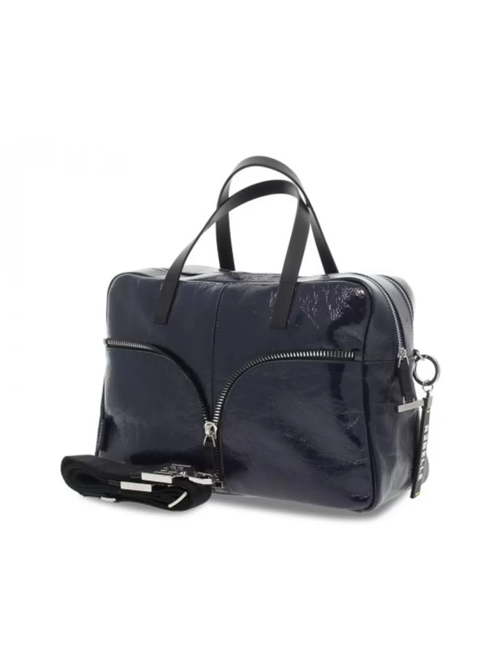 Women Rebelle Handbag Nancy Handbag Naplak In Dark Blue Paint