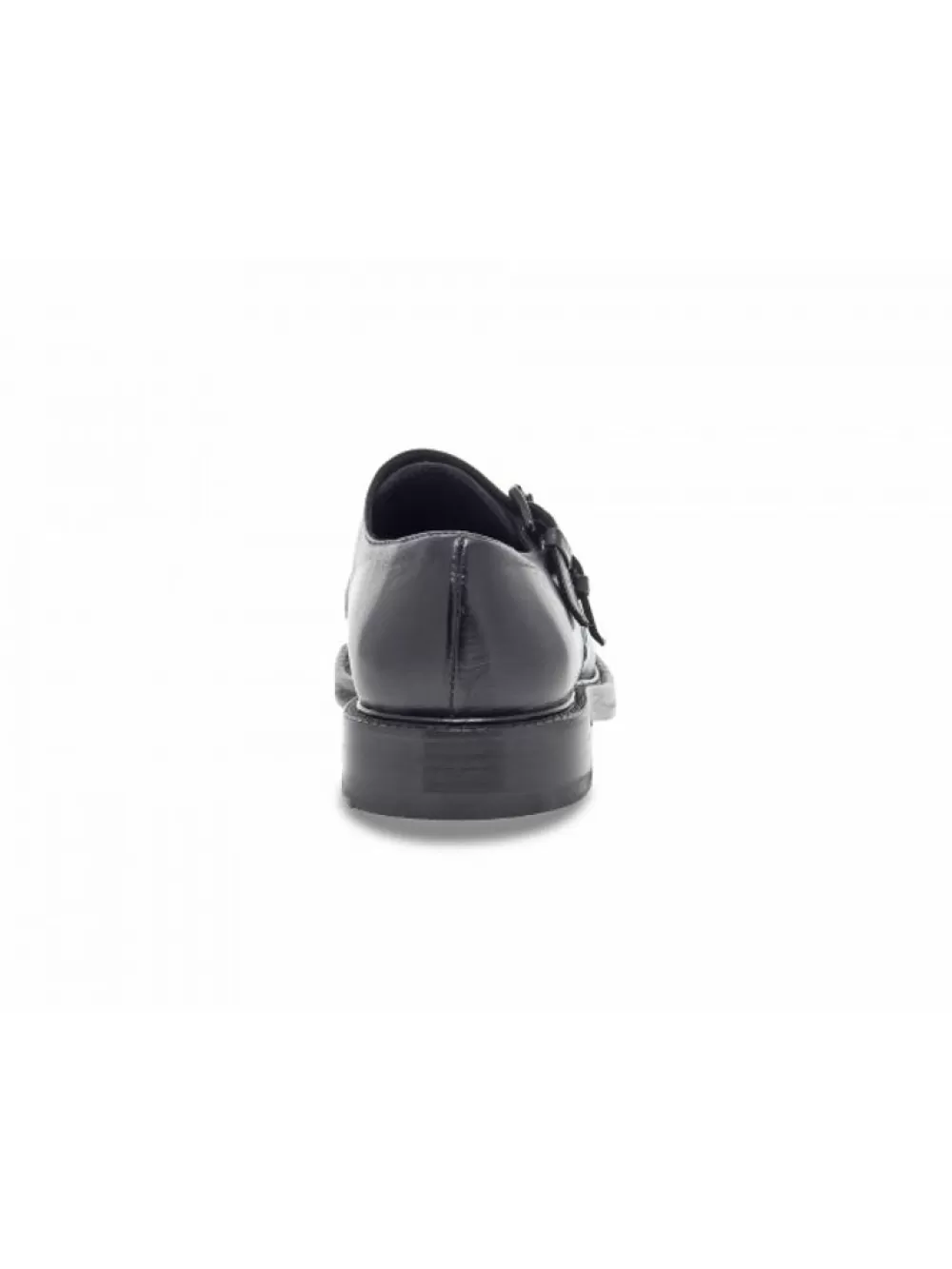 Men Ernesto Dolani Laceless Stile Inglese In Black Leather