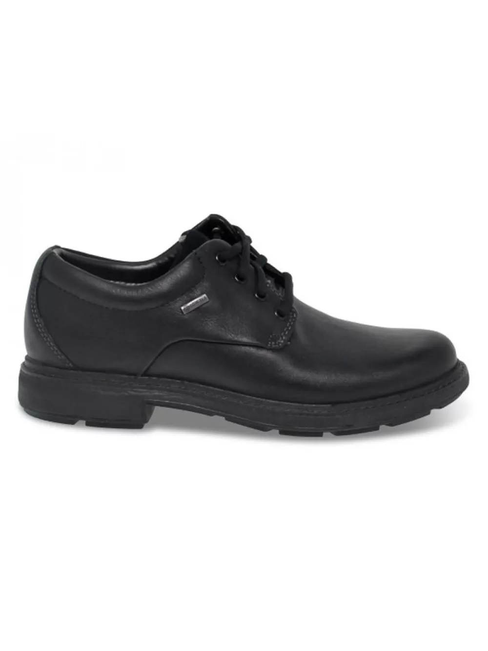 Men Clarks Lace-Up Shoes Goretex In Black Leather