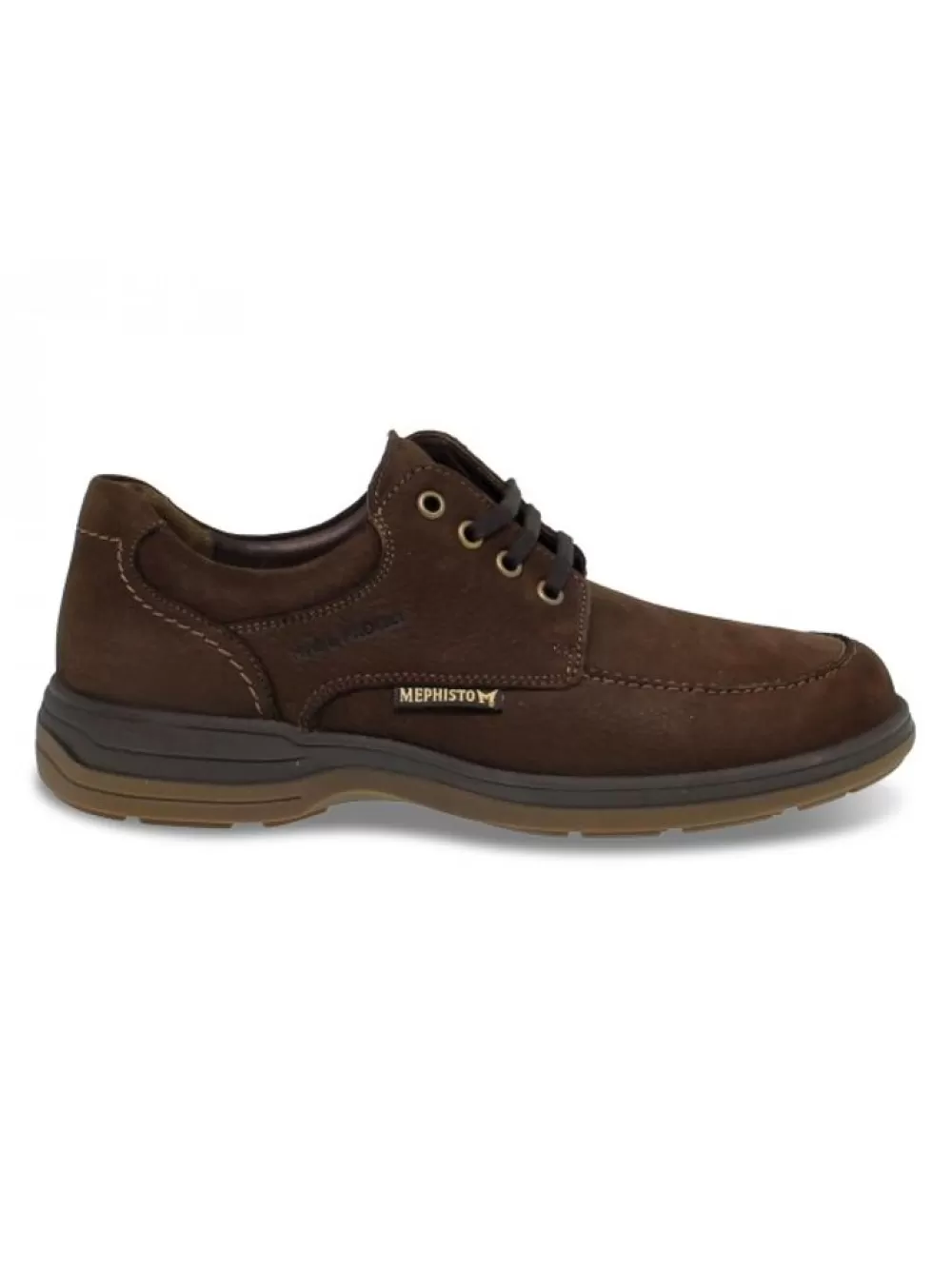 Men Mephisto Lace-Up Shoes Douk Riko In Dark Brown Leather