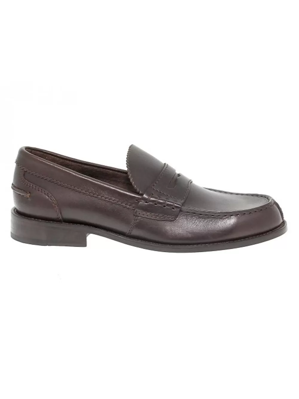 Men Clarks Loafer Beary In Dark Brown Leather