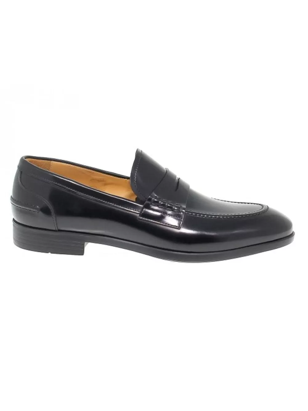 Men Fabi Loafer In Black Brushed