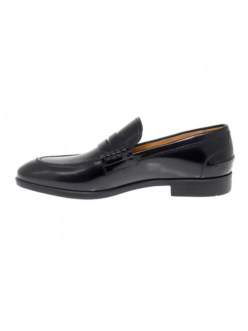 Men Fabi Loafer In Black Brushed