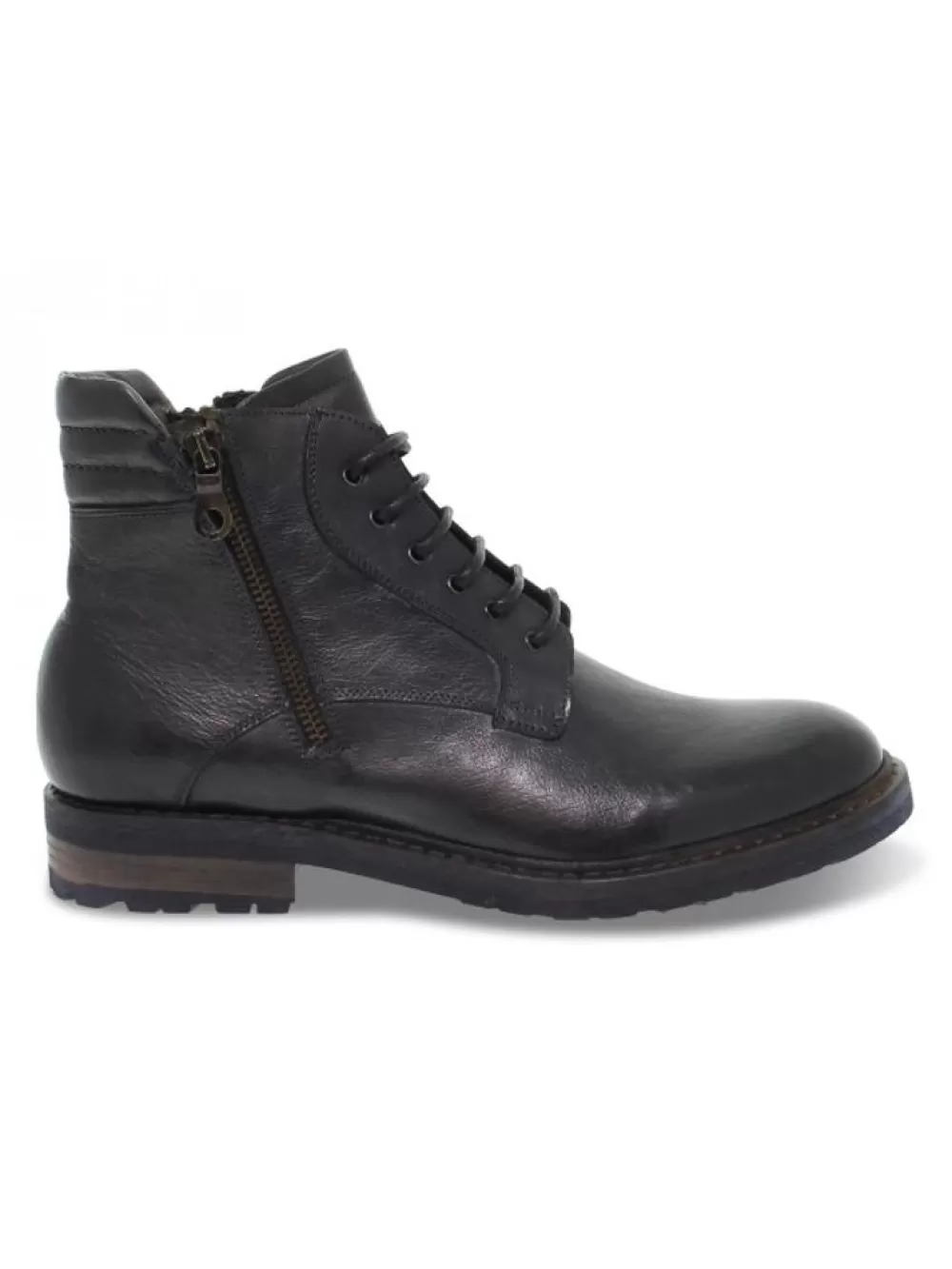 Men Artisti e Artigiani Low Boot In Grey Leather