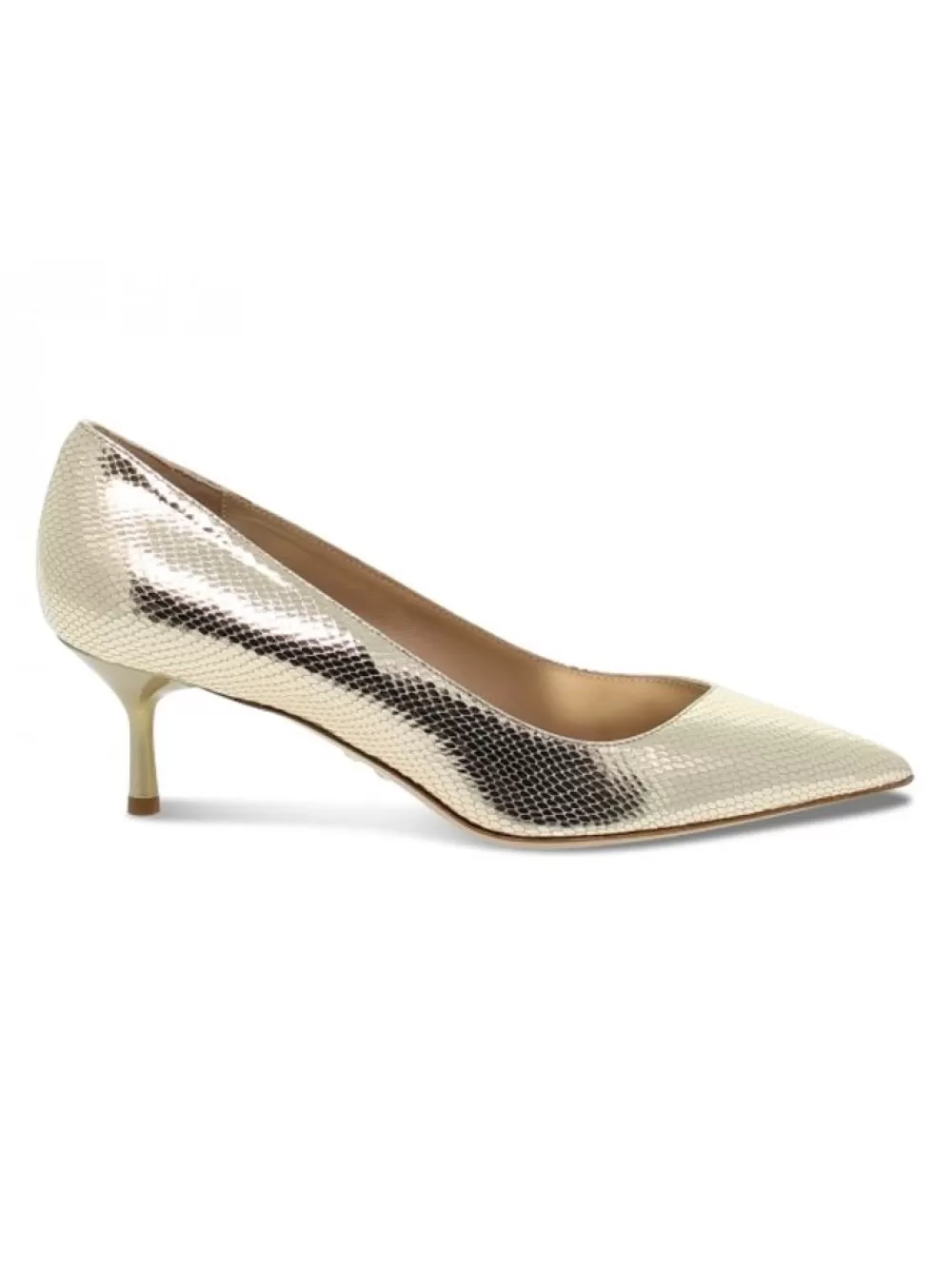 Women Sergio Levantesi Pump Ferragni Wips Rosato In Platinum Laminate