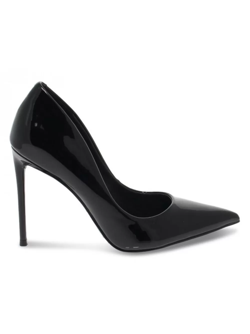 Women Steve Madden Pump Vala Black Patent In Black Paint