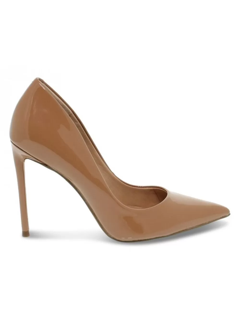 Women Steve Madden Pump Vala Camel Patent In Camel Paint