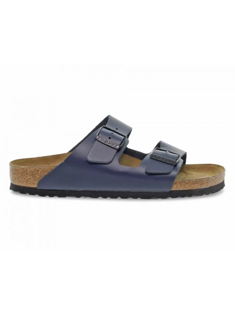 Men Birkenstock Sandal Arizona In Blue Leather