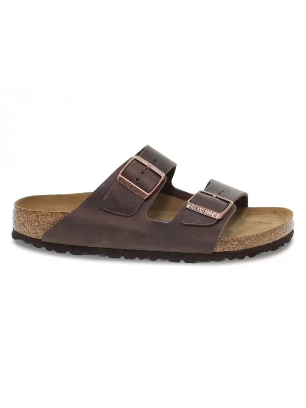 Men Birkenstock Sandal Arizona Soft Footbed In Habana Leather