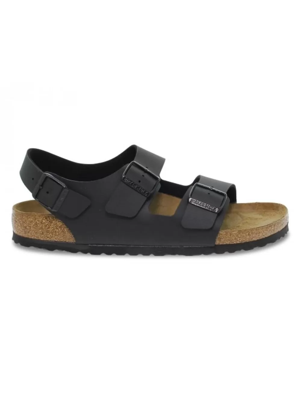 Men Birkenstock Sandal Milano In Black Birkoflor