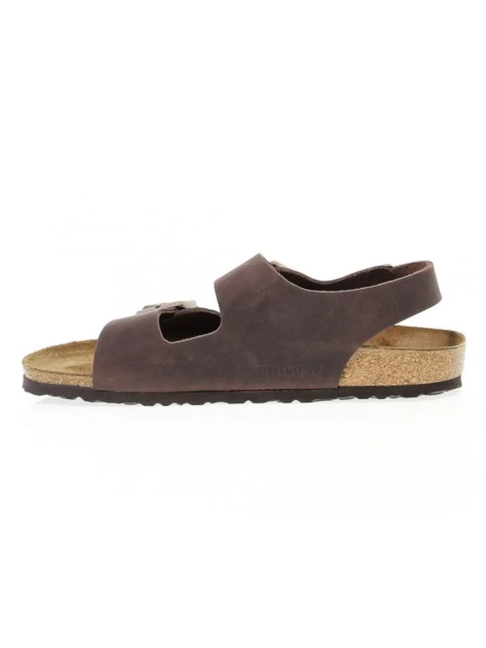 Men Birkenstock Sandal Milano In Habana Leather