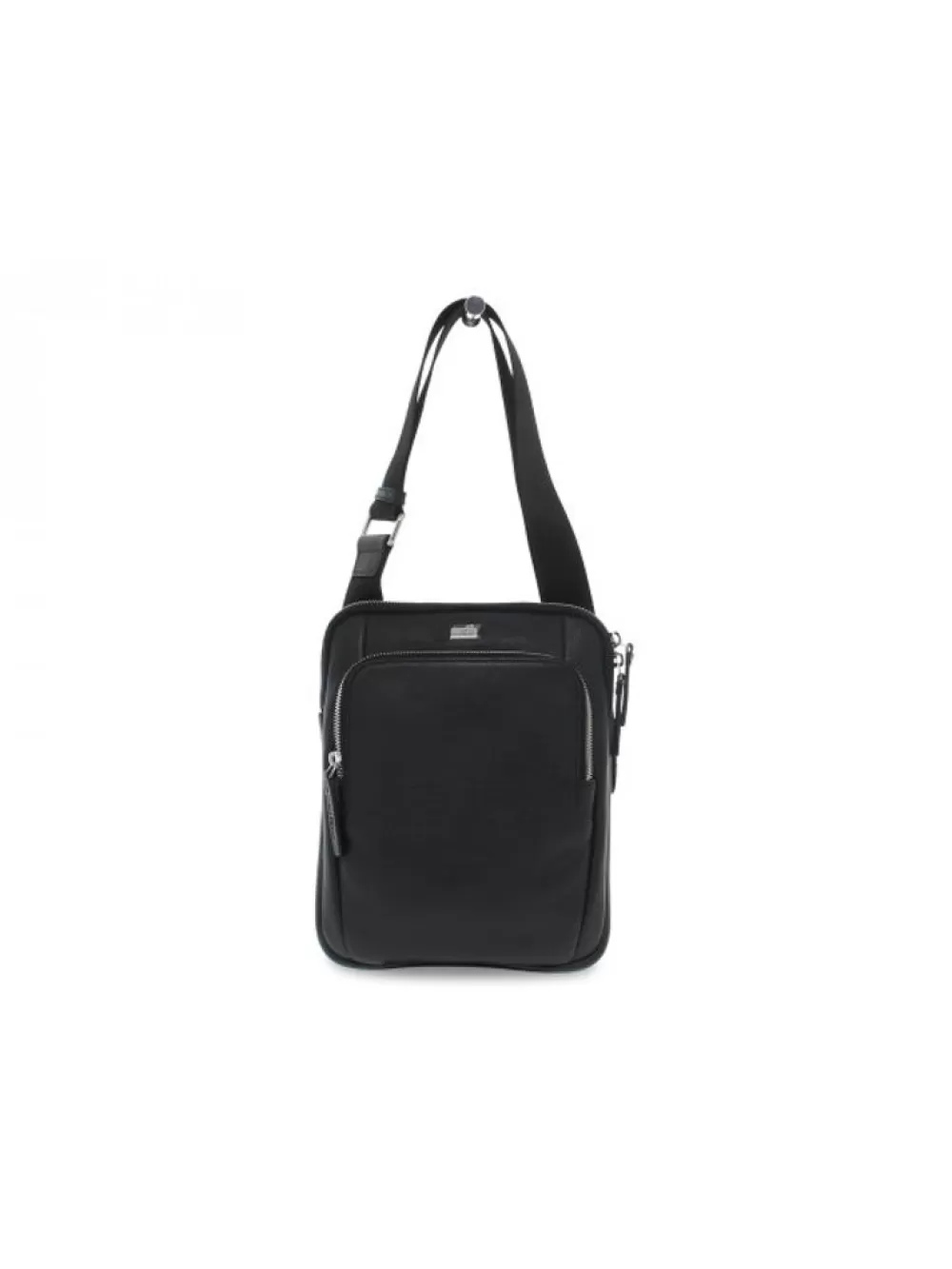 Men John Richmond Shoulder Bag Shoulder Bag In Black Leather