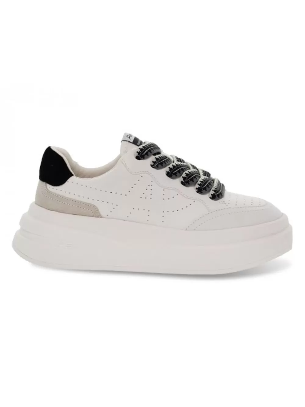 Women Ash Sneakers Impuls Bis In White Nubuck