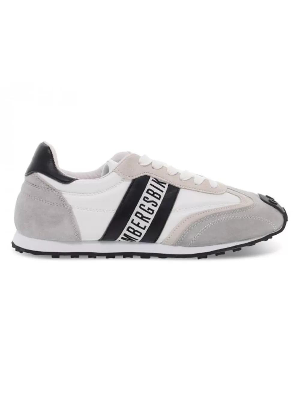 Men Bikkembergs Sneakers Soccer In Pearl Nylon