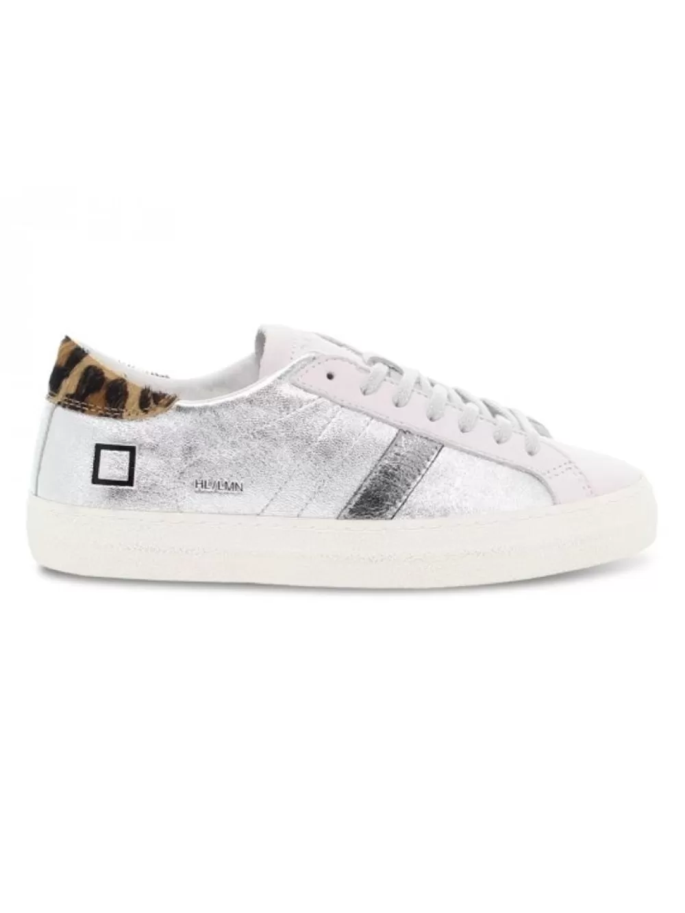 Women D.A.T.E. Sneakers Hill Low Laminated Silver In Silver Laminate