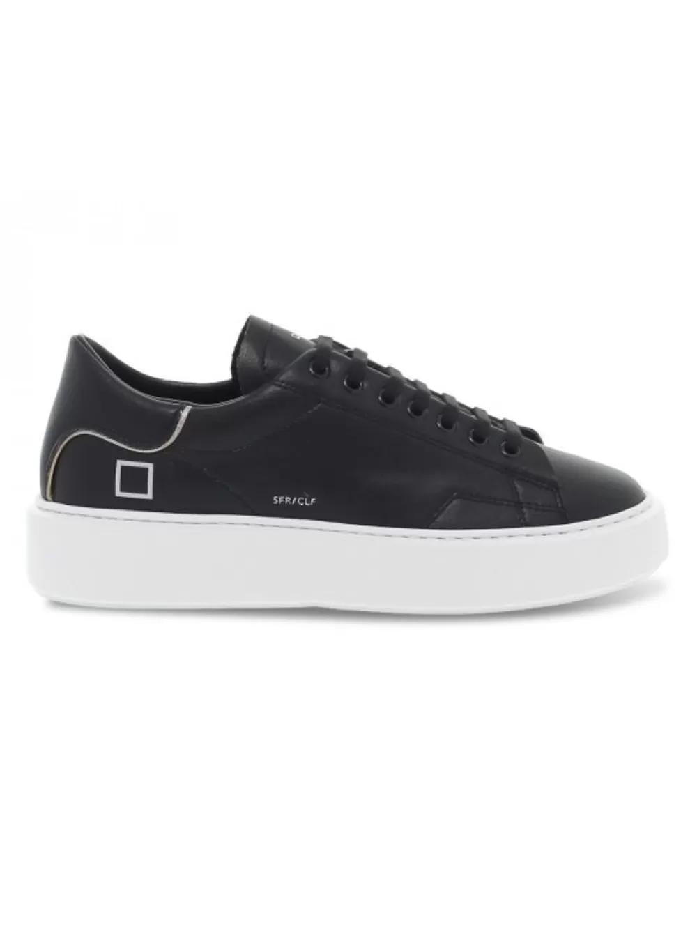 Women D.A.T.E. Sneakers Sfera Calf In Black Leather