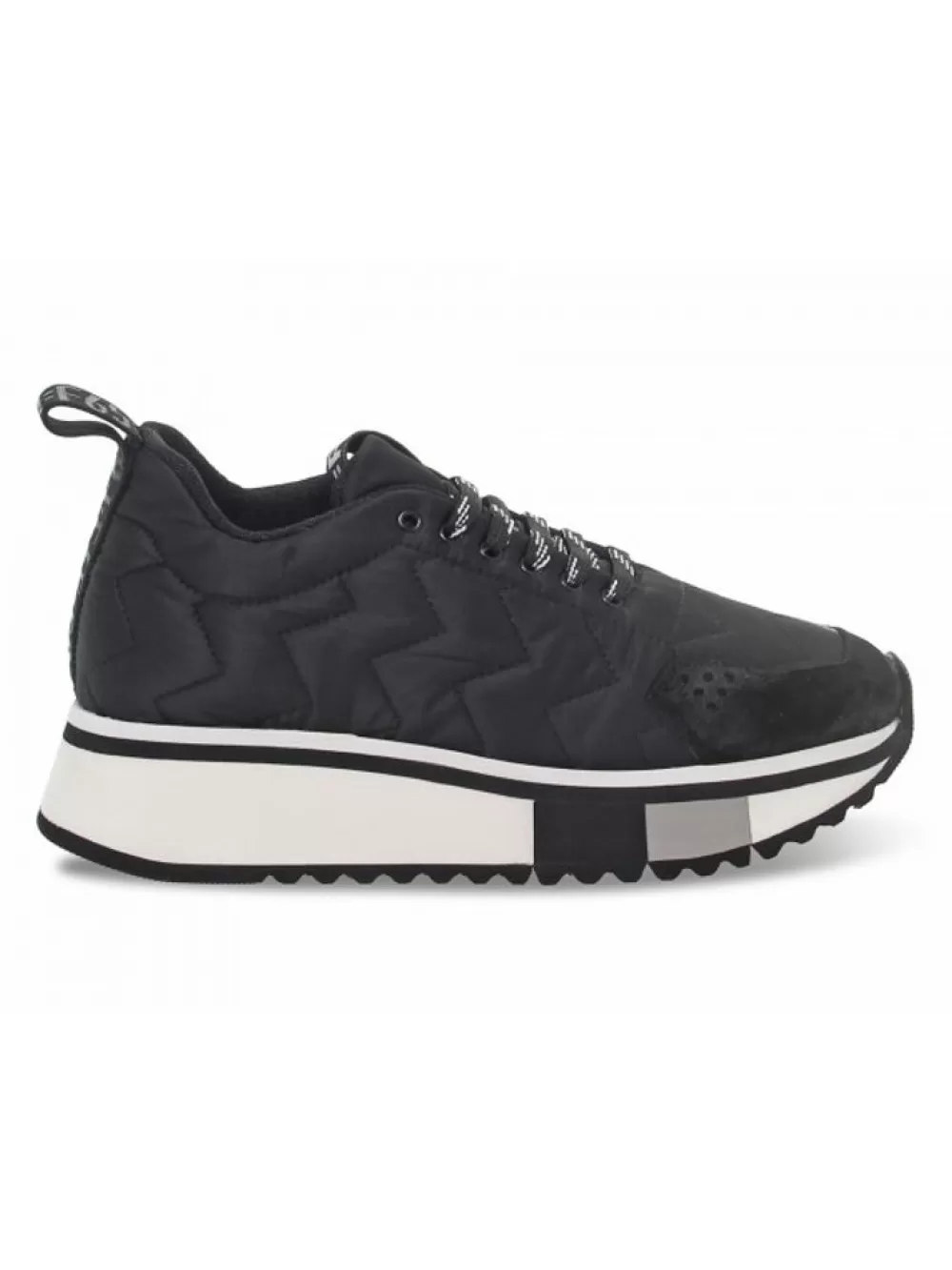 Women Fabi Sneakers Moncler In Black Nylon