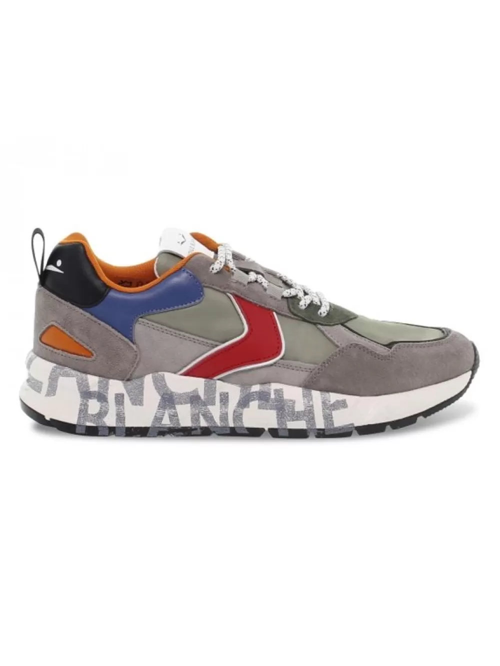 Men Voile Blanche Sneakers Club16 In Grey Suede Leather