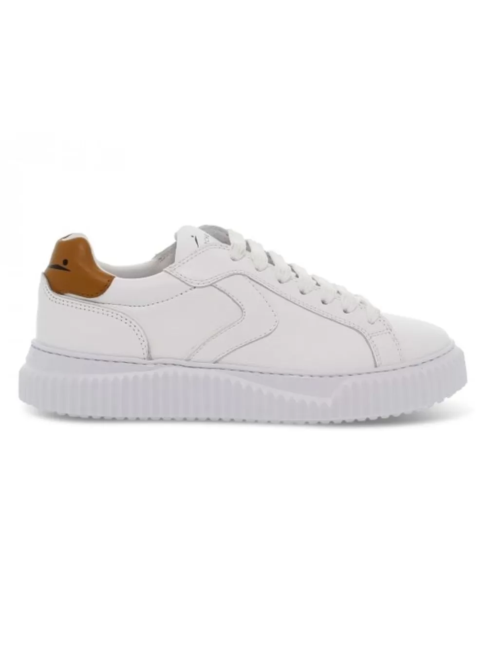 Women Voile Blanche Sneakers Lipari In White Leather