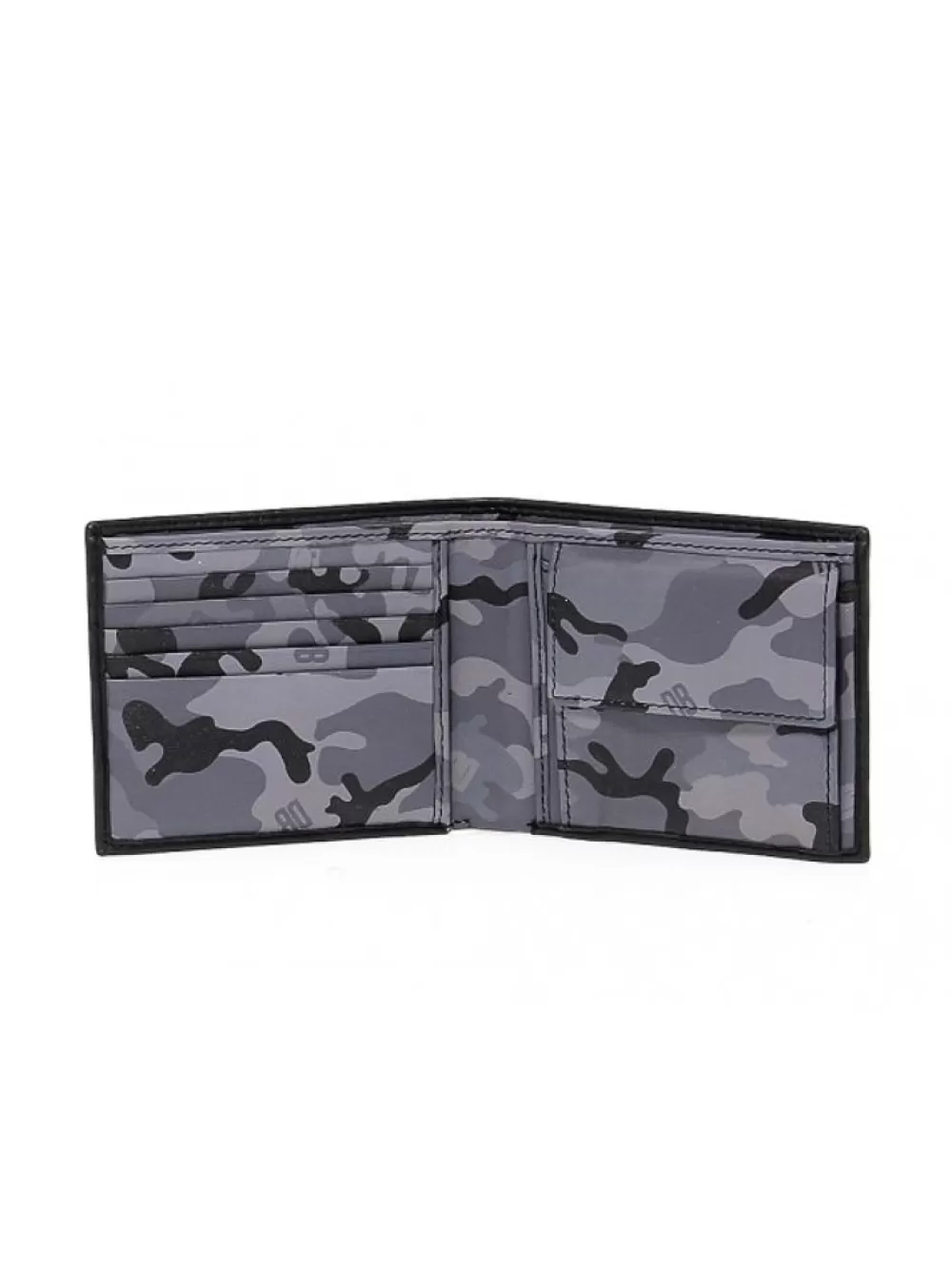 Men Bikkembergs Wallet Wallet Inside Print In Leather