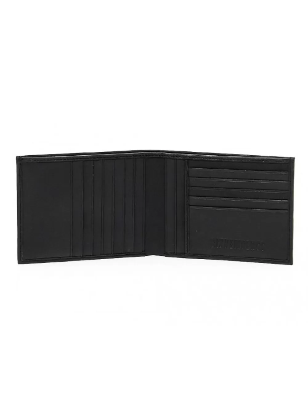 Men Bikkembergs Wallet Wallet Metal Plate In Leather