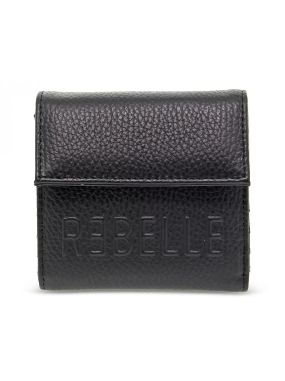 Women Rebelle Wallet Patta S Dollaro Black In Black Leather