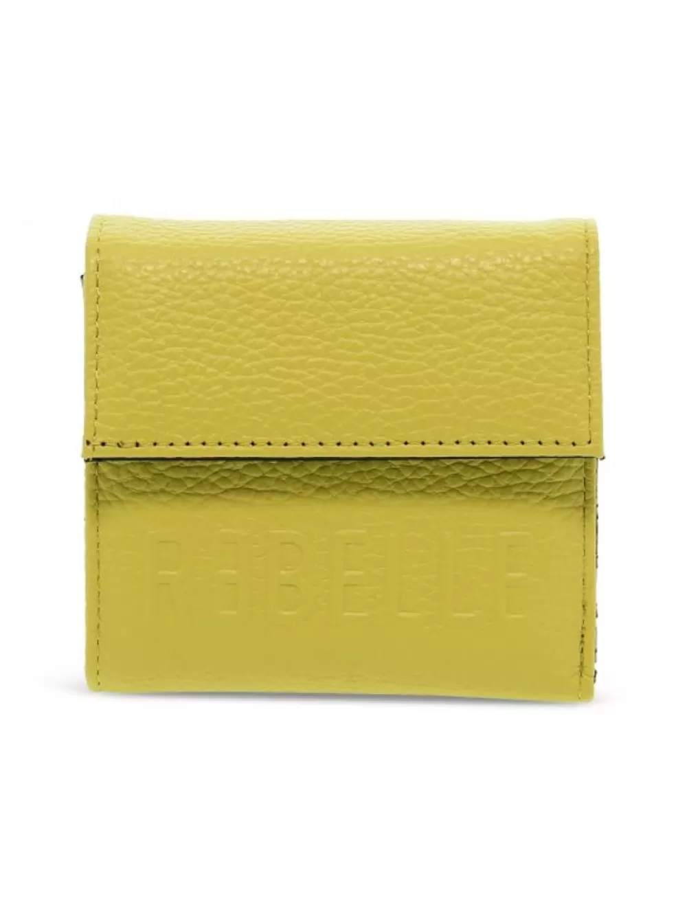 Women Rebelle Wallet Patta S Dollaro Lime In Lime Leather